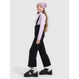 Dievčenské lyžiarske softshellové nohavice 4F JUNIOR TROUSERS 4FJRAW25TFTRF1263-20S · záber 4