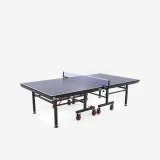 PONGORI Skladný interiérový stolnotenisový stôl TTT 930 ITTF modrý bez · záber 1