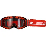 LS2 Aura Black Red číre sklo · záber 2