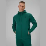 Pánská regular tréninková mikina rychleschnoucí - zelená · záber 1