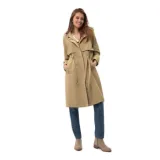 Dámský kabát VOLCANO BJORK-102-BEIGE · záber 1