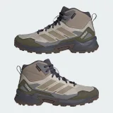Pánska členková turistická obuv ADIDAS Terrex Eastrail 3 Mid CP M beige blanch cargo olive strata · záber 5