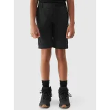 Dievčenské turistické nohavice 4F JUNIOR TROUSERS FNK-JWSS24TFTRF494-21S-BLACK · záber 5