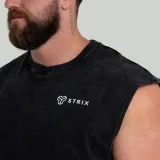 STRIX Tank Top Washed Black - Velikost: XXL | Barva: Čierna | Hmotnost: 0,3 kg | Balení: 65 · záber 2