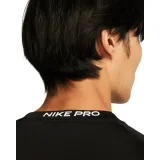 Pánské tréninkové tričko s dlouhým rukávem NIKE PRO DF TIGHT TOP LS-010 BLACK WHITE · záber 4