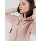 Dámská mikina se zipem FUNDANGO Blanka Pullover-330-rose · záber 5