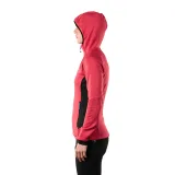 Dámská turistická fleece mikina s kapucí NORTHFINDER RHIANNA-490coral · záber 4