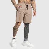 Férfi sportos short Iron Aesthetics Aero, barna · záber 3