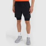 Pánské sportovní rychleschnoucí šortky 4F X Robert Lewandowski - černé · záber 2