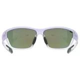 Cyklistické okuliare UVEX brýle Sportstyle 806 Purple Fade Mirror Purple · záber 4