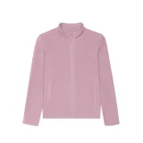 Dívčí fleecová mikina se zipem 4F JUNIOR FLEECE-JWMM00TFLEF261-56S-LIGHT PINK · záber 5