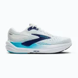 Pánska bežecká obuv BROOKS Ghost Max 3 M bright white beacon blue teal · záber 3