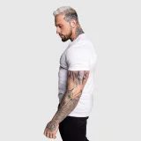 Pánske športové tričko Iron Aesthetics Circle, biele · záber 4