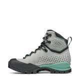 Dámská vysoká turistická celokožená obuv TECNICA Forge 2.0 GTX Ws, soft grey light petrol · záber 3