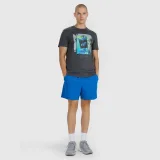 T-shirt regular s potlačou pánsky - sivý - Farba: sivá | Pohlavie: Pánske · záber 2