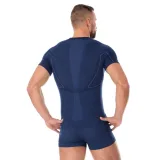 Brubeck Active Wool s krátkym rukávom Navy Blue - XXL · záber 4