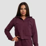 GymBeam Dámská mikina Zip-up TRN Eggplant - Velikost: L | Barva: fialová | Pohlavie: Dámské | Hmotnost: 0,404 kg | Balení: 40 · záber 6