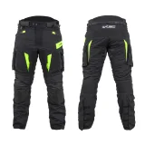 Moto nohavice W-TEC Aircross Farba čierno-zlatá, · záber 5