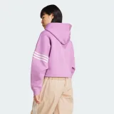 Dámská mikina s kapucí ADIDAS ORIGINALS NEUCL HOODIE-Preloved purple Cloud White · záber 3