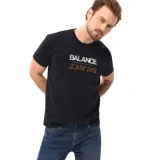 Pánské tričko s krátkým rukávem VOLCANO BALANCE-600-NAVY · záber 1