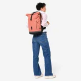 DECATHLON Dvojitý batoh na nosič batožiny 27 l sépiový bez · záber 2
