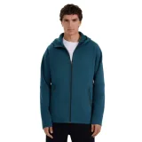 Pánská mikina se zipem 4F SWEATSHIRT M1865-WAW25TSWSM1865-32S-DENIM · záber 1