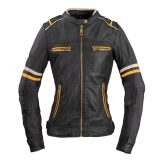 Dámska kožená moto bunda W-TEC Traction Lady - Veľkosť: S | Farba: Čierna · záber 1
