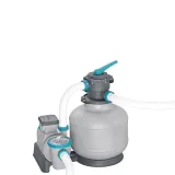Piesková filtrácia BESTWAY Ultra Evo - prietok 11.355 l/h · záber 4
