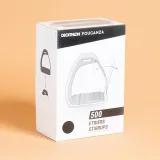 FOUGANZA Jazdecké strmene 500 Jumping pre deti i dospelých čierne 12 cm · záber 2