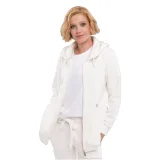 Dámská zateplená mikina se zipem VOLCANO B-FLOFI-101-CREAM · záber 2