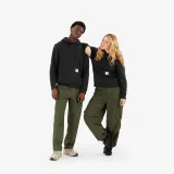 SIMOND Unisex mikina s kapucňou z bavlny Fairtrade/Max Havelaar čierna M · záber 1