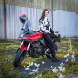Dámske moto legíny W-TEC Wombutta Farba čierna, · záber 2