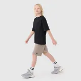 Chlapecké teplákové šortky - béžové · záber 2
