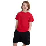 Chlapecké tričko s krátkým rukávem 4F JUNIOR TSHIRT M2325-62S-RED · záber 3