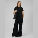 T-shirt regular s potlačou dámsky - čierny - Farba: čierna · záber 2