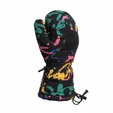 Junior síkes kesztyűk BLIZZARD Bubble junior mitten ski gloves, black multicolor · záber 3