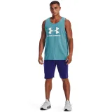 Pánské teplákové kraťasy UNDER ARMOUR UA RIVAL TERRY SHORT-BLU 468 · záber 4