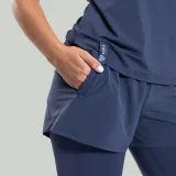 STRIX Dámské šortky 2in1 ULTRA Graystone - Velikost: S | Barva: Modrá | Hmotnost: 0,178 kg · záber 4
