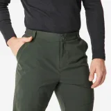 QUECHUA Pánske turistické nohavice NH100 vodoodpudivé -10 °C zelené L (L34) · záber 2