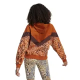 Dámská mikina s kapucí ADIDAS FARM HOODIE-IV9739-Orange · záber 3