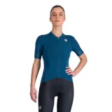 Dámský cyklistický dres s krátkým rukávem SPORTFUL Monocrom w jersey, blue sea · záber 1
