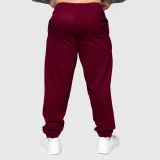 Oversized tepláky Iron Aesthetics Relaxed, bordové · záber 3