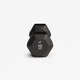 DOMYOS Šesťhranná činka Hex Dumbbell 10 kg pro bez · záber 2