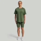 STRIX Women‘s Lunar Oversized Tee Cedar Green - Veličina: M | Boja: Zelená | Težina: 0,19 g | Pakiranje: 100 · záber 5