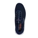 Pánská rekreační obuv SKECHERS Glide Step Noxus Slip-Ins M navy white · záber 4