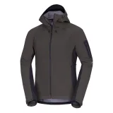 Pánská turistická softshellová bunda NORTHFINDER BRIO-550blackdarkgreen · záber 4