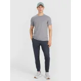 Pánske tréningové nohavice 4F TROUSERS FNK M1067-WMM00TFTRM1067-22M-ANTHRACITE MELANGE · záber 3