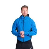 Pánská turistická softshellová bunda NORTHFINDER CIRO-282blueblack · záber 1