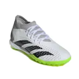 Pánské fotbalové kopačky turfy ADIDAS Predator Accuracy.3 M TF cloud white core black lucid lemon · záber 1