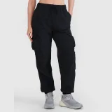 Dámské casual cargo kalhoty - černé · záber 2